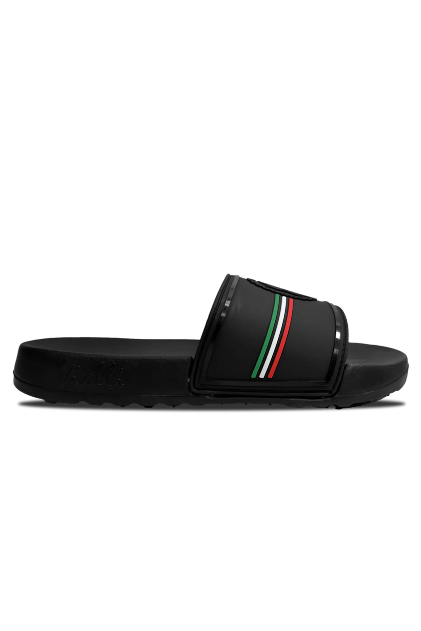 Vialli Mens Black Amigo Sandals