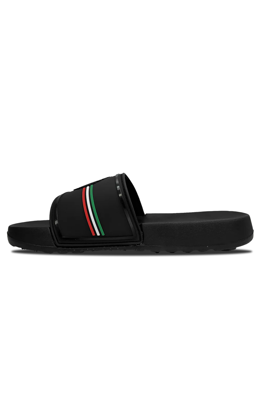 Vialli Mens Black Amigo Sandals