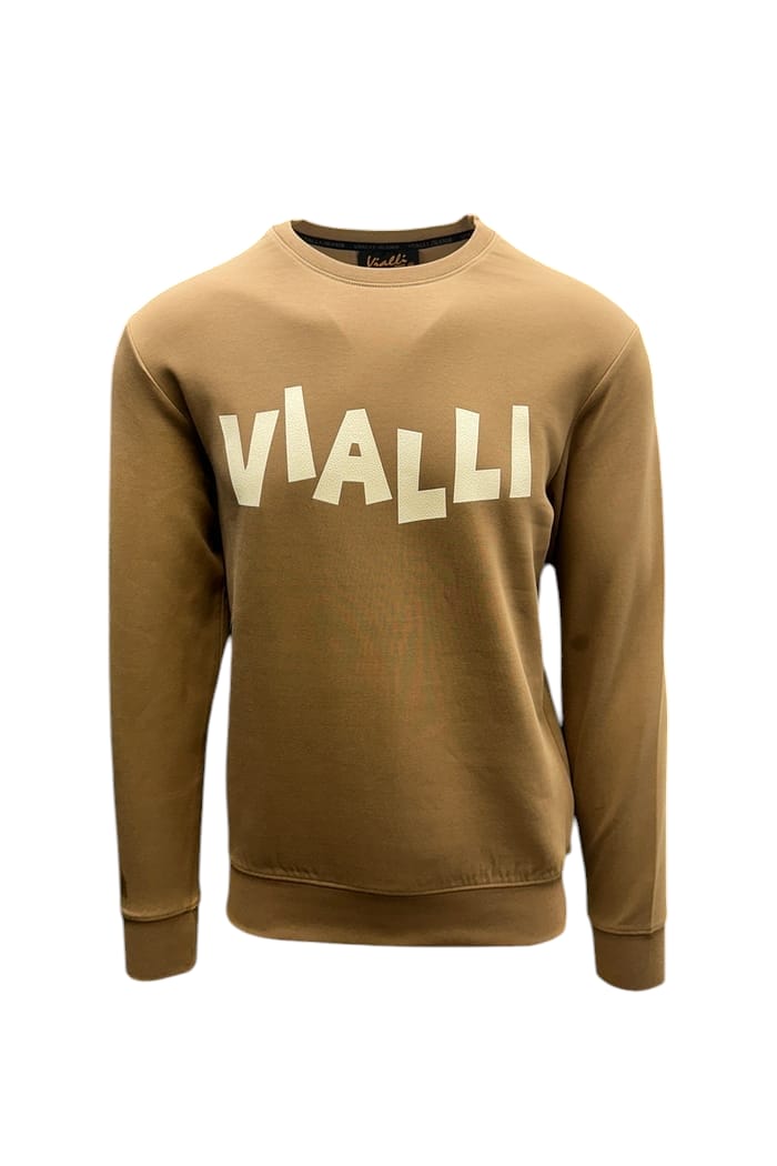 Vialli Brown Grownner Sweat